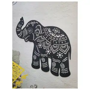 Elefante Oxana. Variante de pared miniatura 1